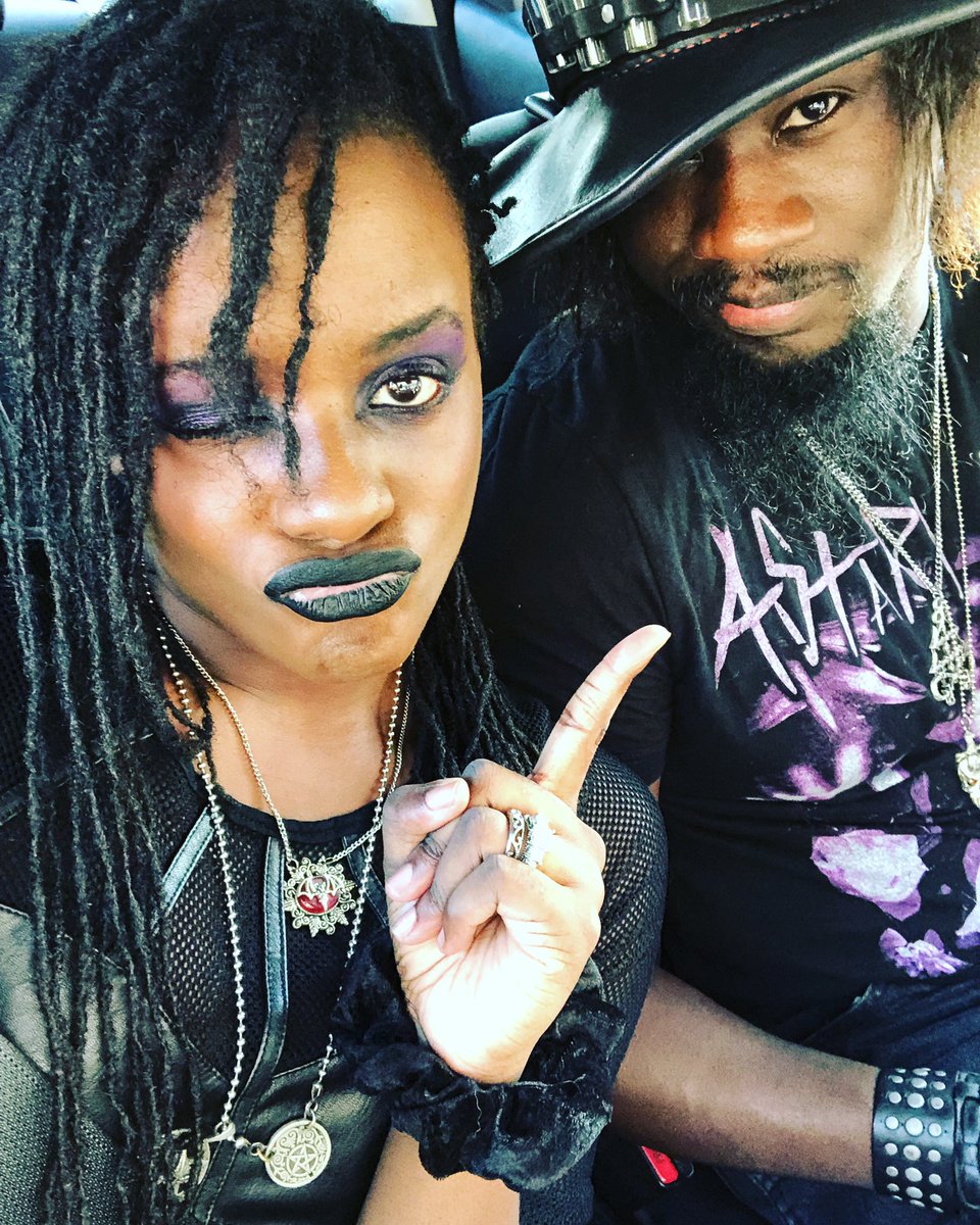 writingvampires's tweet photo. Ready to see @astarinite and everyone else tonight!! 🔥🔥 #AbsolutionFest #gothgoth https://t.co/wfdHsP2CKv