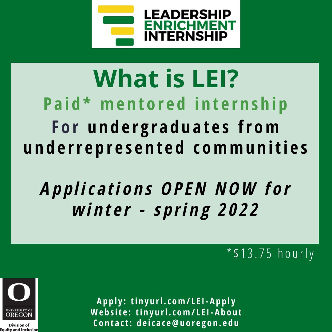 UO Center for Undergraduate Research & Engagement tweet media