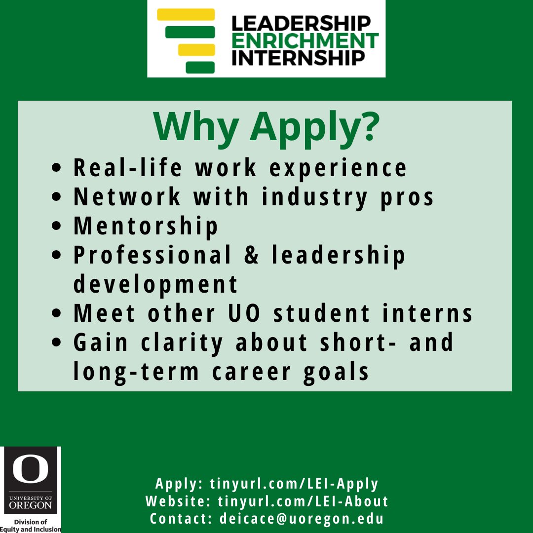 UO Center for Undergraduate Research & Engagement tweet media