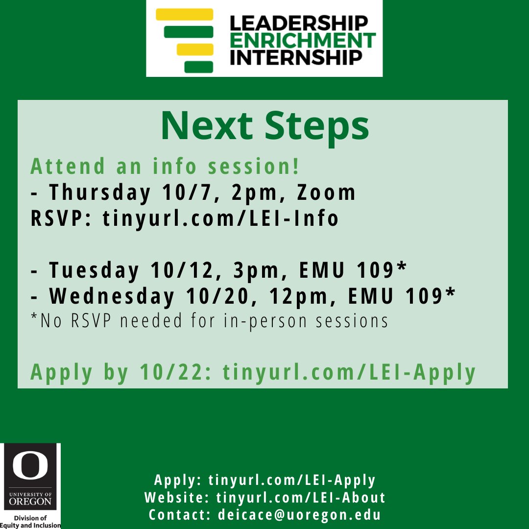 UO Center for Undergraduate Research & Engagement tweet media