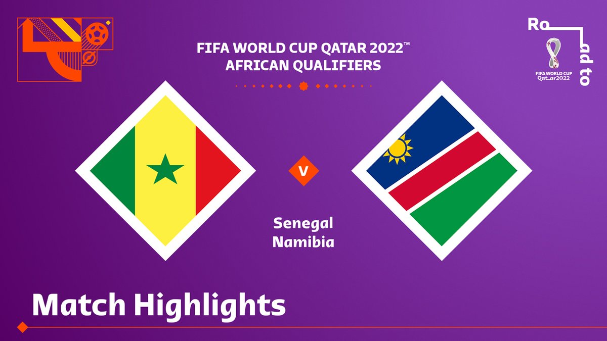 🎥 Match Highlights: 🇸🇳 4-1 🇳🇦 

Senegal top group H with 9 points after beating Namibia with 4 goals in the 2022 #WCQ 💯

#WorldCup