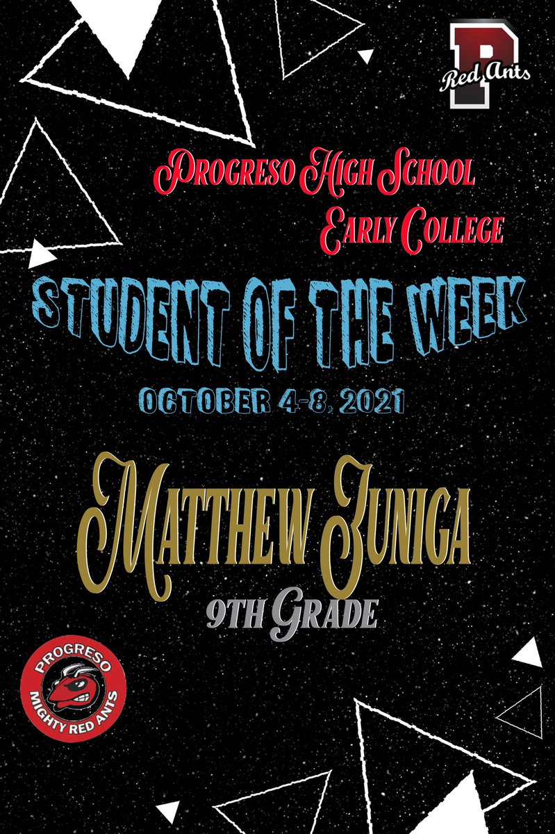 ProgresoHS's tweet image. Congratulations, students of the week!!!