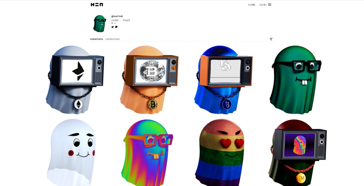 TKStudio4K's tweet image. Hello #NFTCommunity 

Everyday i will burn my unsold 0,01 nfy 

hen: hicetnunc.xyz/ghosttob

#hicetnunc2000 #HEN  #nftcollector  #NFT #drop  #NFTartists #nftvideo #Character #DropYourNFT #OBJKT #XTZ #tezos