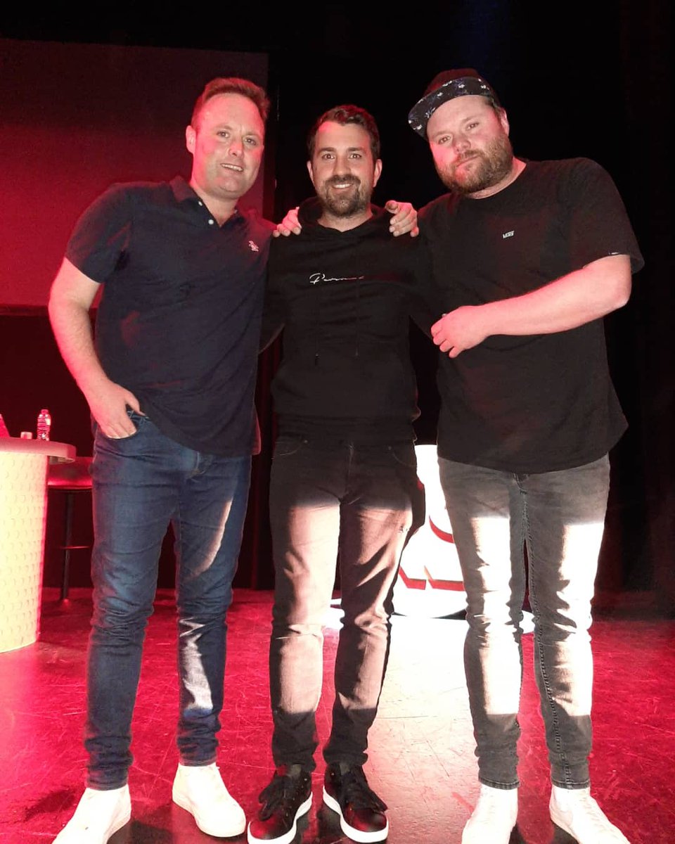 BeyondTheCourse's tweet photo. Incredible night at the 100th episode of @RickShielsPod 

Congratulations to @RickShielsPGA and @GuyCharnock on everything they have achieved so far and thanks to all the guests that stayed behind afterwards to chat and take pictures 👏 @SophWalks @jamesrobbogolf @TubesSoccerAM https://t.co/rU5pIT1qFN