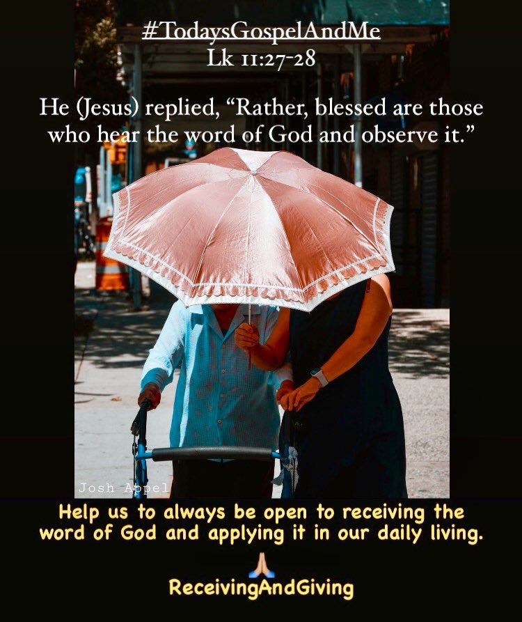 madel_mercado's tweet photo. #SimpleNaLang
Help us to always be open to receiving the word of God and applying it in our daily living. ππ½
#InternalFrameworkMatters
#ReceivingAndGiving https://t.co/etbeOJ7HOP
