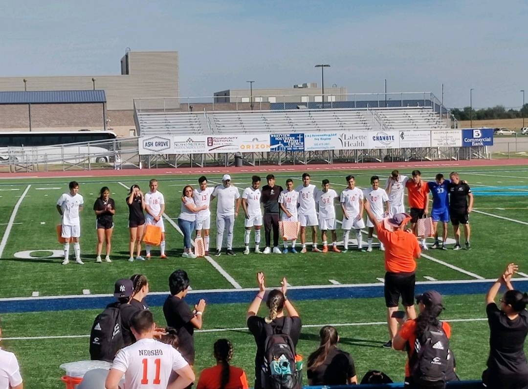 NCCC's tweet photo. Loved celebrating our sophomore soccer players this afternoon! 🧡⚽️ 

#SHOknows #Sophomorenight https://t.co/3tAAH9MvZw