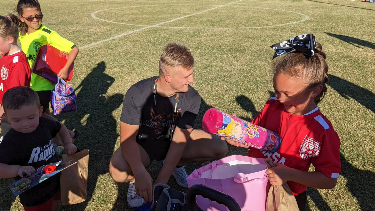 ladykilcoyne's tweet photo. @CHSChargerFB star linebacker @balsarick_tyler watched his adopted sister Ava dominate the soccer fields today. Tyler's adopted family the Williams come to every game and support Tyler each step of the way. 
@CarWilliamsss @Balsarick03 @vic_balsarick @coachsports3 @CoachKilcoyne https://t.co/hpREC4wMmN