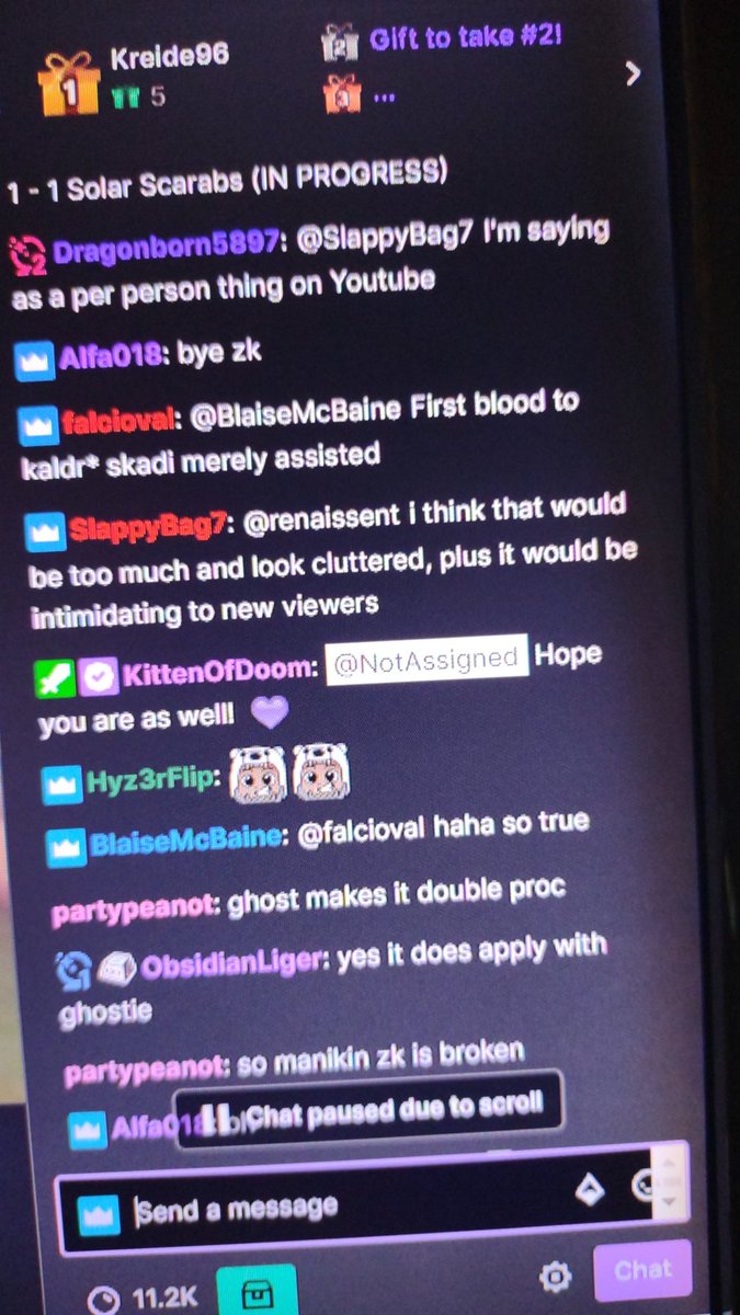 _NotAssigned_'s tweet image. IVE BEEN NOTICED! 💙💙💙 @Kitten0fDoom