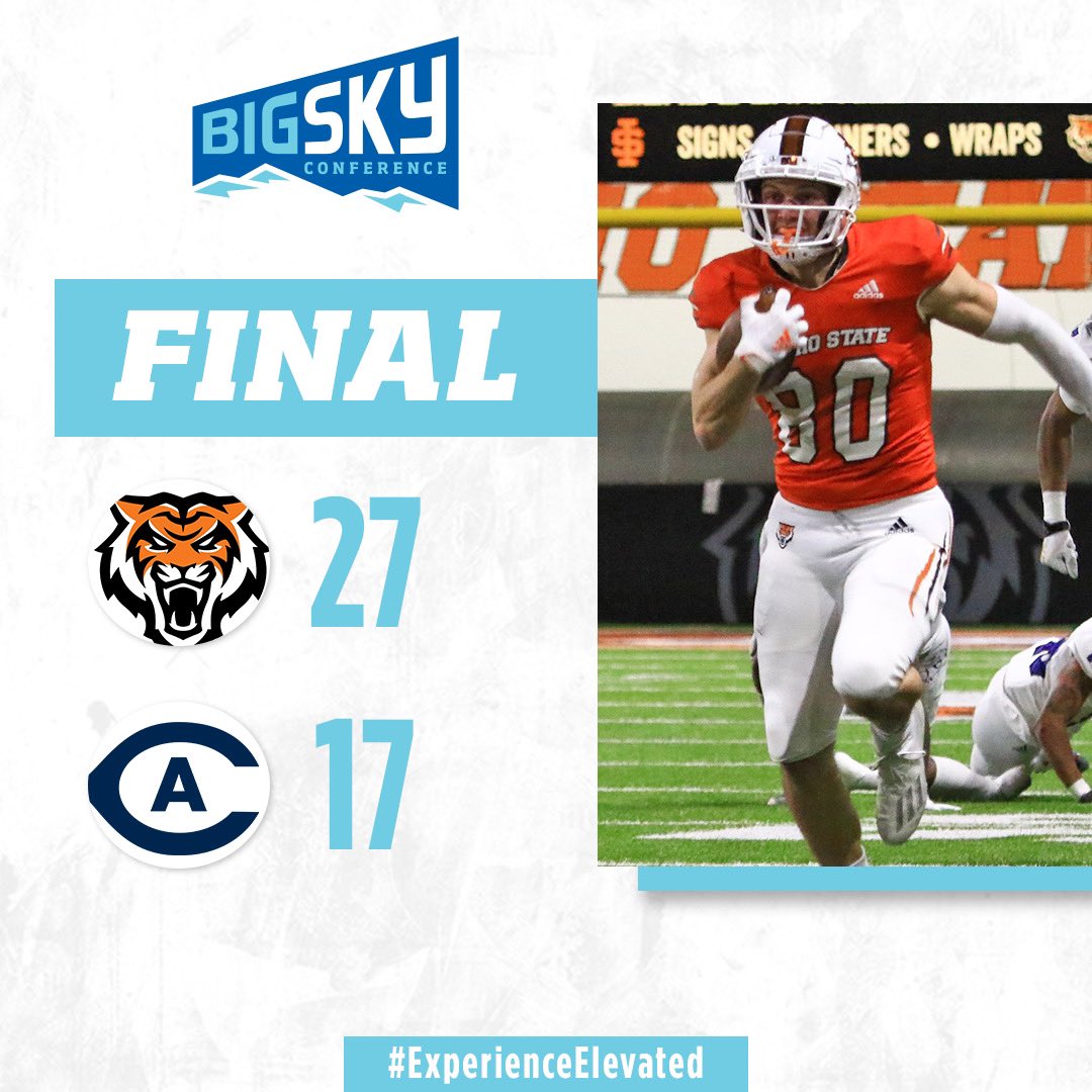 UPSET IN POCATELLO! 😱

@IdahoStateFB knocks off ranked UC Davis for the biggest upset in #BigSkyFB play so far this season! 

#ExperienceElevated