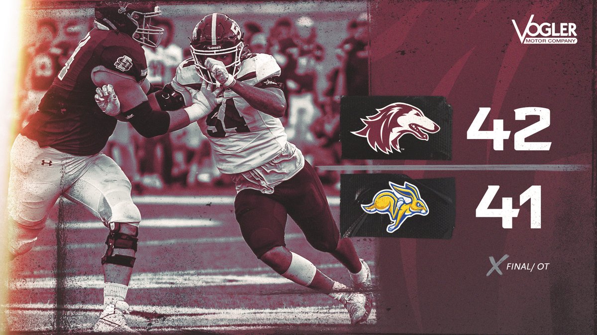 SIU_Football's tweet photo. WHAT. A. COMEBACK. #Salukis

We’re back in Carbondale next Saturday for Homecoming. See you there! https://t.co/OJTUqairo9