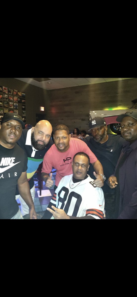 chrishandles's tweet photo. My Fam Pharoah Vaughn is the definition of perseverance! He suffered a major stroke in 2015 but never let that keep him down. He continues to inspire everyone that comes in contact with him. And you know his boys is still there rockin with him! #overcomeadversity #friendshipgoals https://t.co/KeBJbaePCI