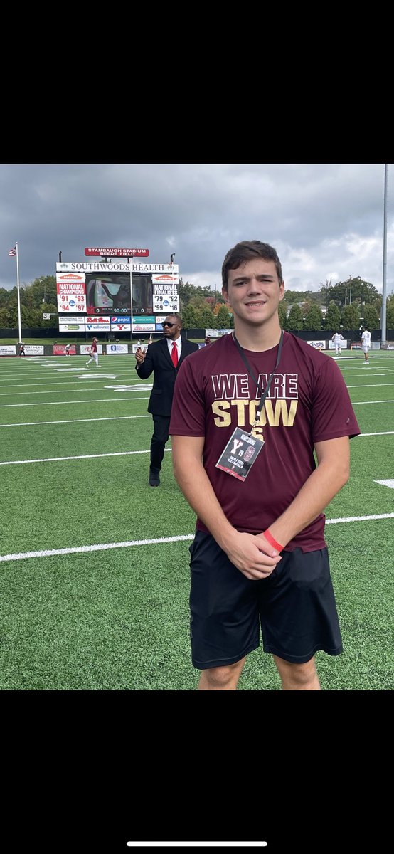 Had a great time watching the Penguins play today. Thanks <a href="/ysufootball/">Youngstown State Football</a> <a href="/fbcoachdp/">Doug Phillips</a> and the rest of the coaching staff for the invite!