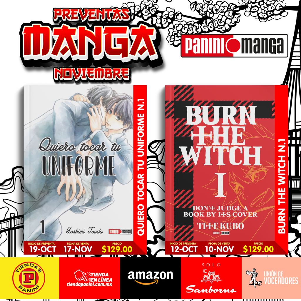 Paninimangamx S Tweet Estan Por Iniciar Las Preventas De Quiero Tocar Tu Uniforme Y Burn The Witch En La Imagen Podran Ver La Fecha De Salida Y Los Lugares De Venta Trendsmap