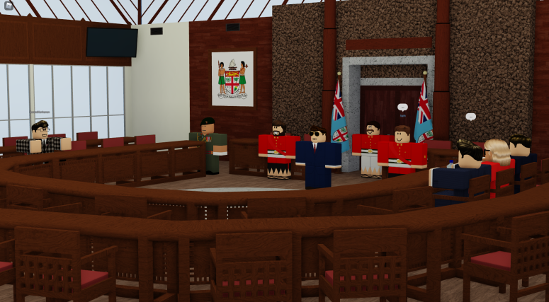 rblxfiji's tweet photo. This evening, the Governor General attended the opening of parliament. Stating the governments intentions for the term ahead. A new speaker was also elected. https://t.co/5xiJlZiZx1