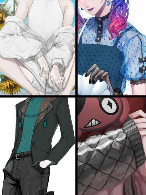 服のシワは描けるようになってから楽しくなりました 