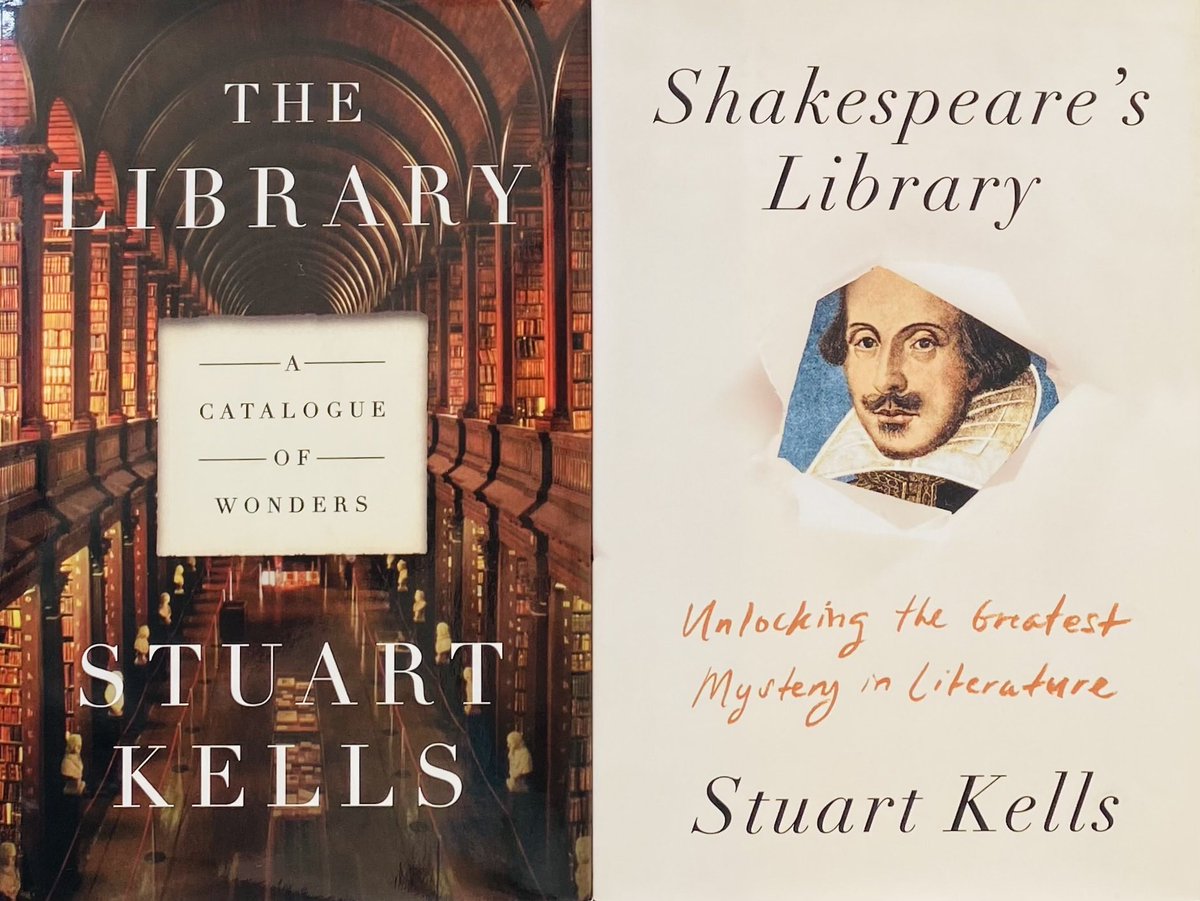 StuartKells's tweet photo. A pleasure to talk to @alancornett this morning about the highways and byways of books, libraries and publishing. Podcast episode coming soon @CulturalDebris. #TheLibrary #ShakespearesLibrary @CounterpointLLC @text_publishing @latrobe https://t.co/fVbl9lnTPK