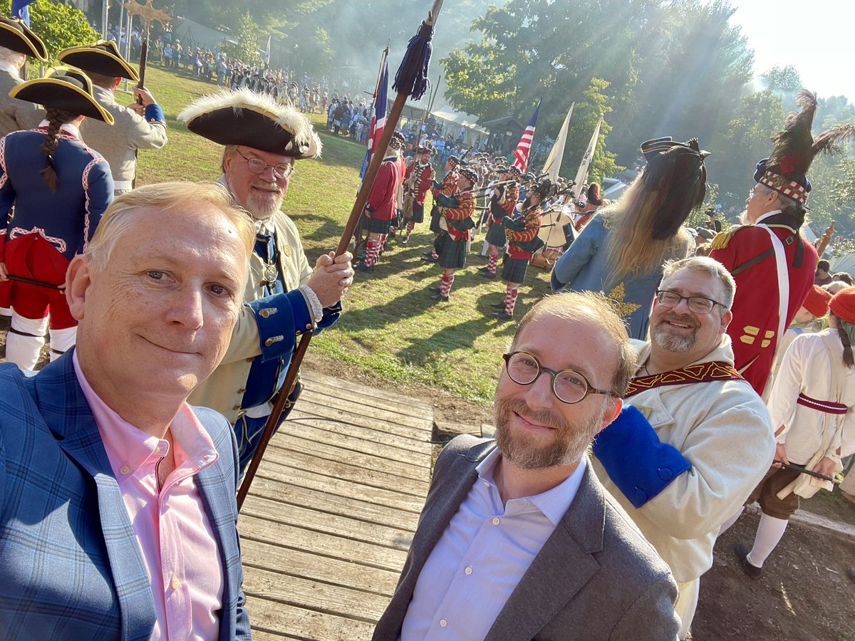 It was an honor to attend the “54th Annual Feast of the Hunters’ Moon”to represent 🇫🇷 together with Consul General Yannick Tagand. Thank you <a href="/TippeHistory/">TippecanoeHistory</a> for hosting us on the historic grounds of the French outpost of Fort Ouiatenon.