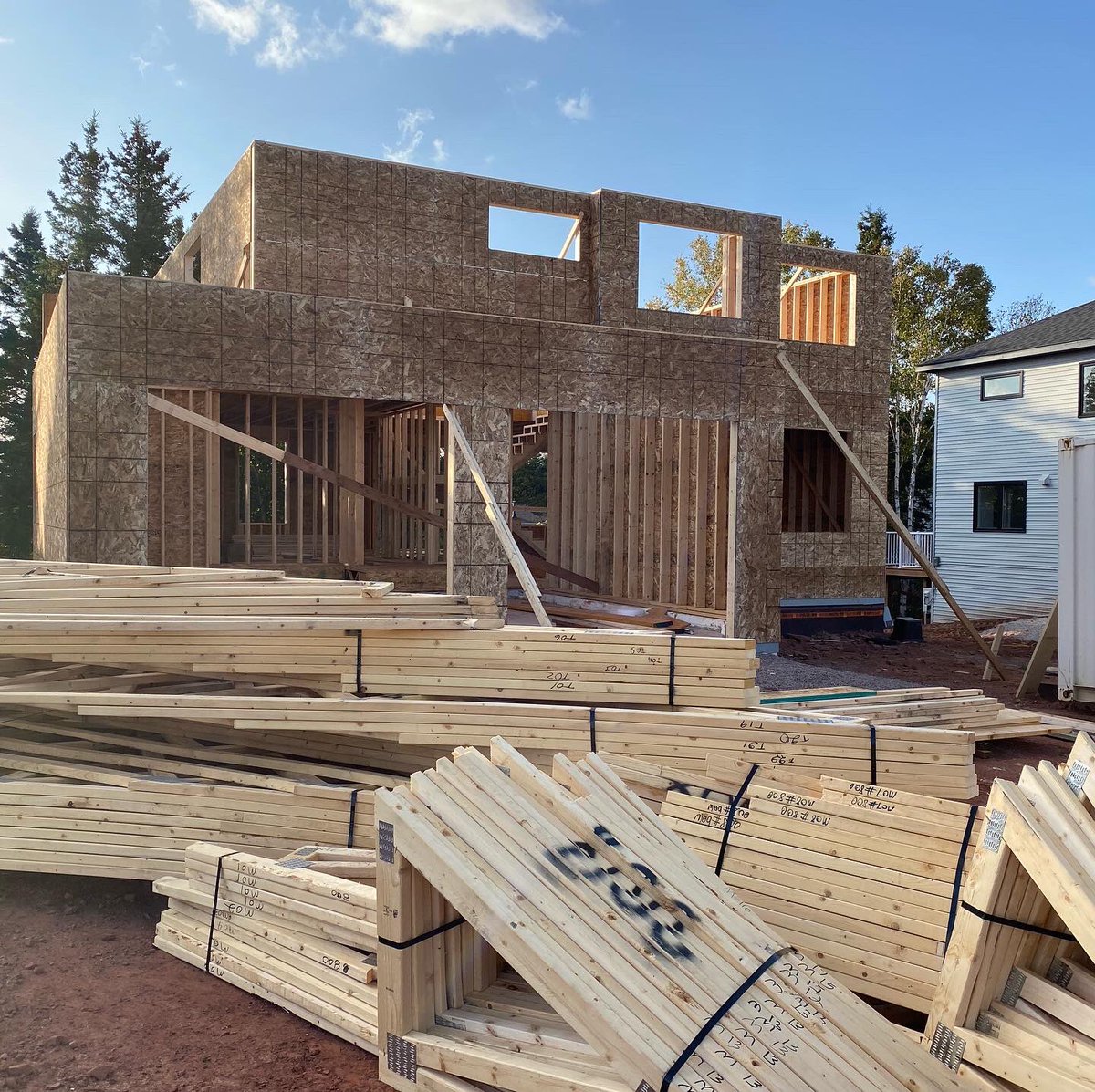 C21 In Foxwoods is all ready for trusses! 

#leadingedgegroup #foxwoods