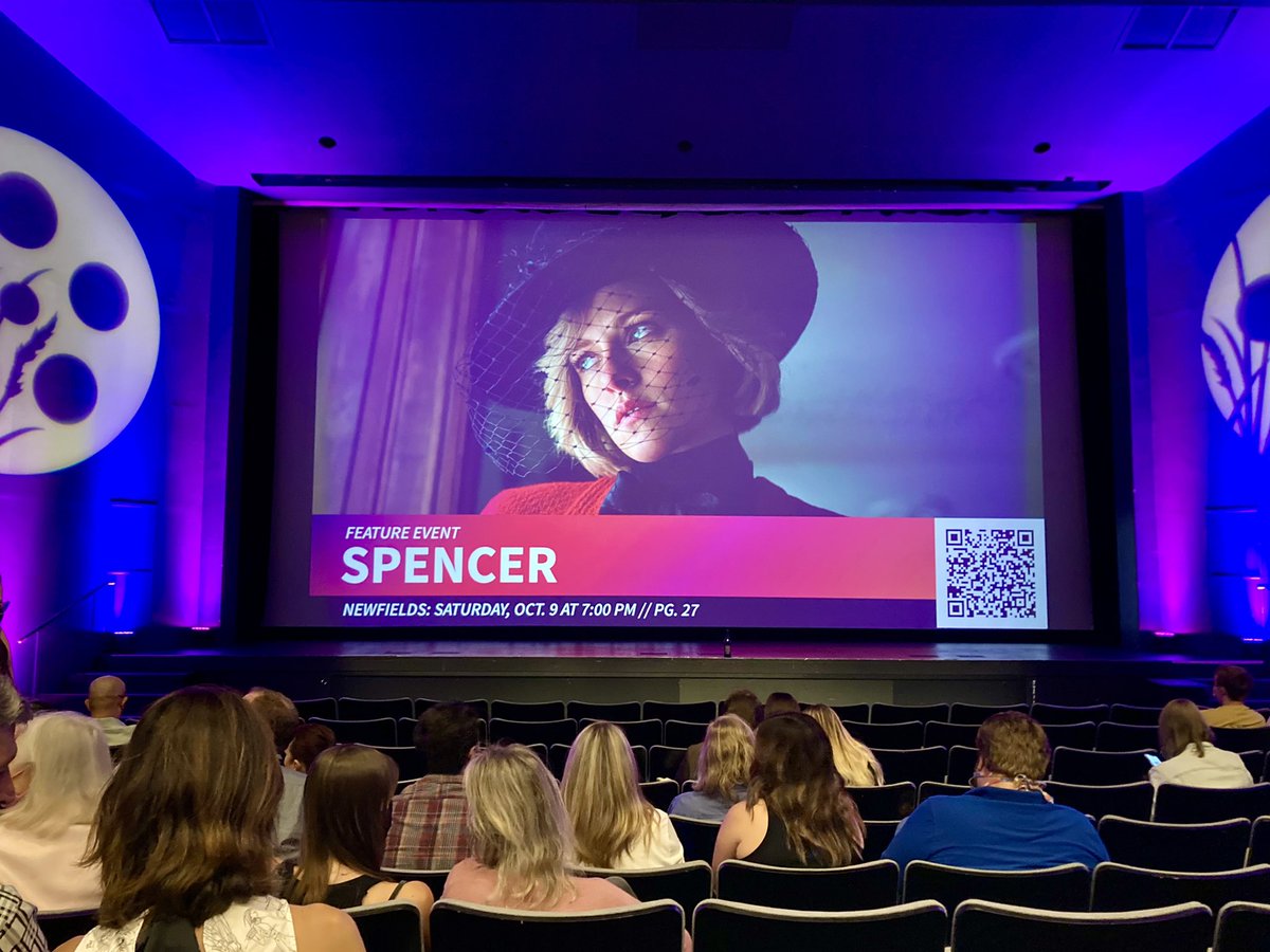 It feels sooooo good to be back at a film festival! #HIFF30 #Spencer