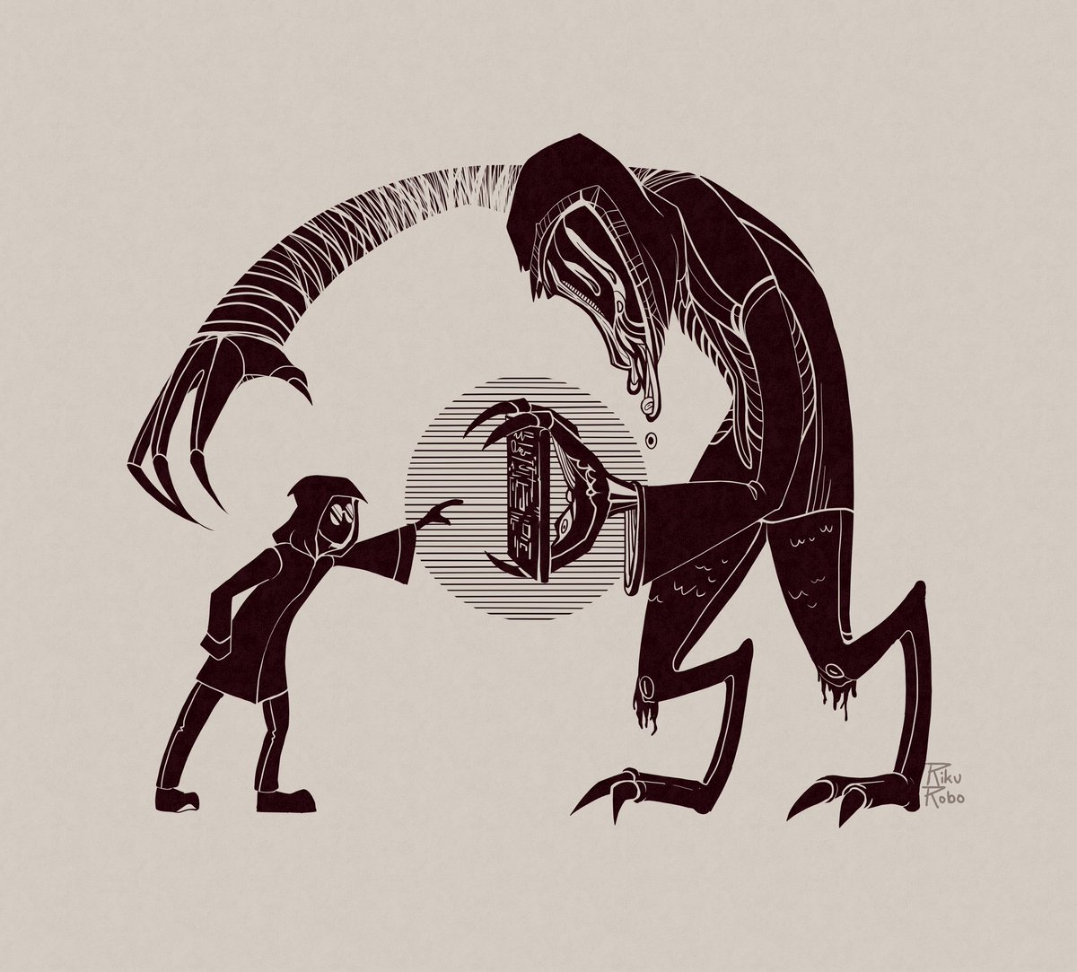 rybot04's tweet photo. I'm a bit busy this October to participate in any drawing challenges (I might share those reasons later).
But!
Here's my personal favourites from the Eldritch Aesthetic/Weirdtober challenge I did in 2019! https://t.co/7lguQedy0N