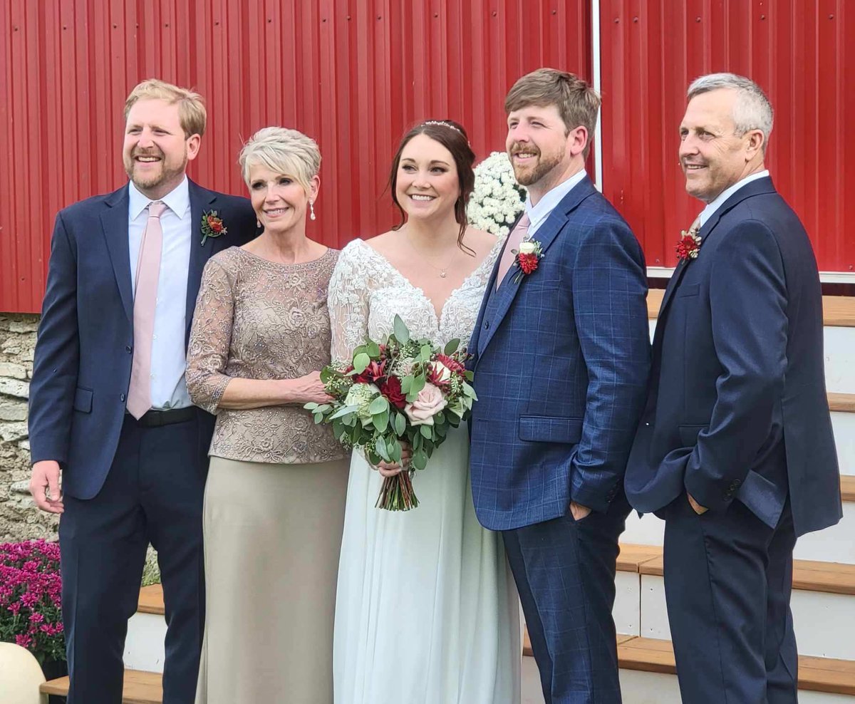 Lisa L. Yoder (@lisalyoder1) on Twitter photo Celebrating my son, Logan and my new daughter (in law) Taylor's beautiful wedding today. God has blessed me beyond words! <a href="/DSuave_12/">Derek Kessinger</a> <a href="/air_logie223/">Logie Bizarre</a> Celebrating my son, Logan and my new daughter (in law) Taylor's beautiful wedding today. God has blessed me beyond words! <a href="/DSuave_12/">Derek Kessinger</a> <a href="/air_logie223/">Logie Bizarre</a>