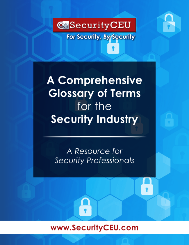 SecurityCEU's tweet photo. Get security industry terms in this FREE resource from @SecurityCEU. 1,200+ terms to onboard new hires, bulk up product training, or help those needing to brush up on terms and acronyms. Covers physical security, fire, cyber security, and more! 
https://t.co/uD6V3oqCcj https://t.co/5HfJ0Ik0Rw