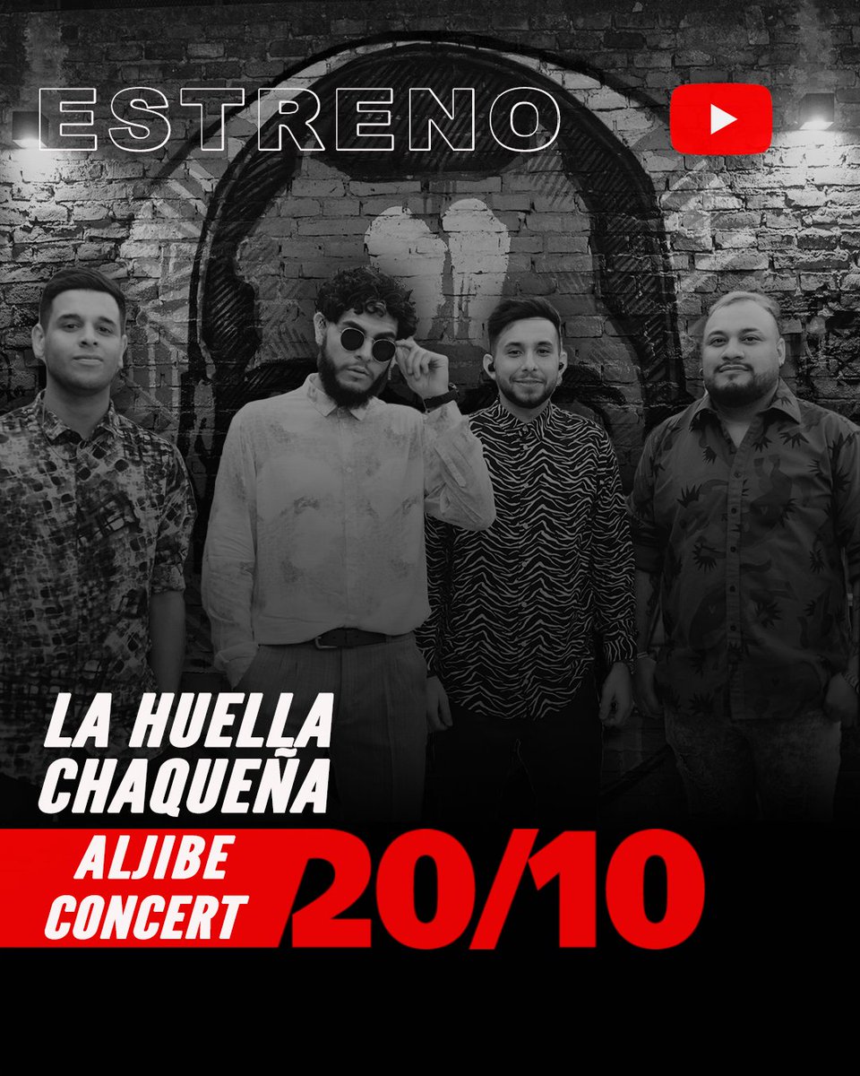 lahuellach's tweet photo. Hola familia, estamos muy contentos de estrenar nuestro nuevo proyecto ALJIBE CONCERT este 20-10-21 https://t.co/HSiKudOYsu