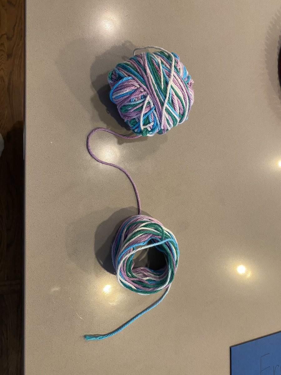 EliotCTAandCCMD's tweet photo. I reached peak #anesthesiologist today. My daughter has been knitting. Her yarn was all knotted up. “Daddy, are you good with knots?”
Sweet child, knots are my calling in life.
#knotmaster https://t.co/d4iYtsWqQb