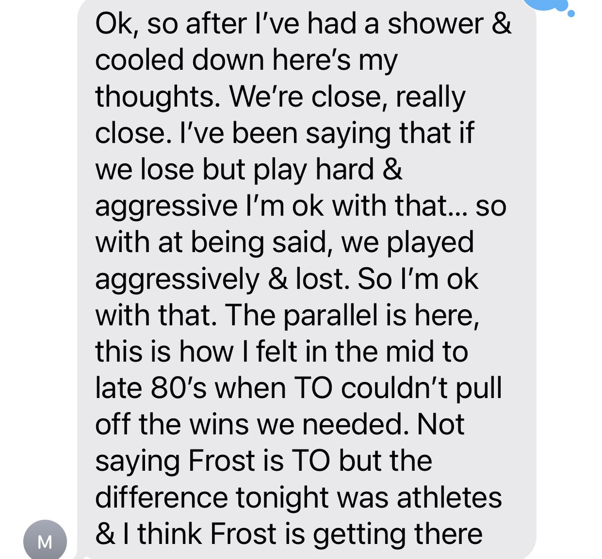 For all my Husker friends. This is a note from a buddy of mine. I agree with this. 💯