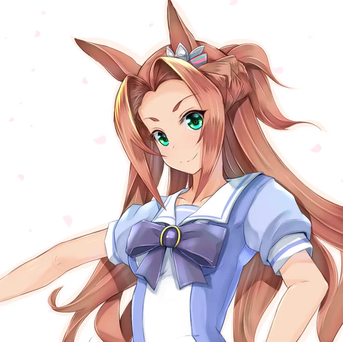 どっせい
#ウマ娘 #カワカミプリンセス 
