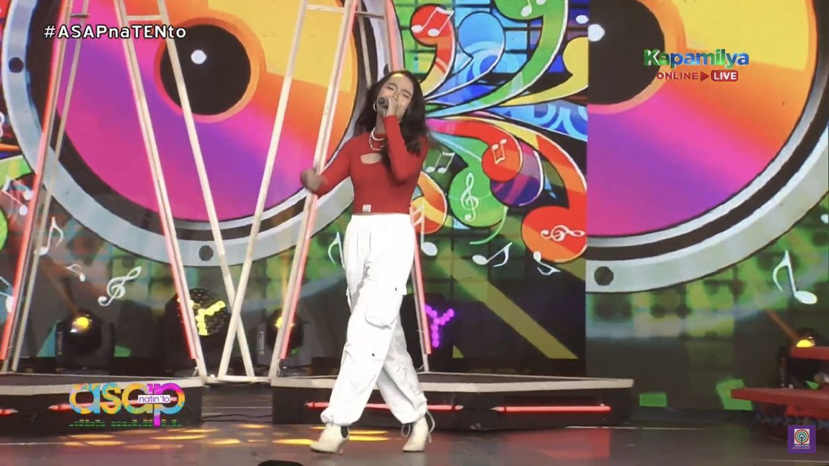 ASAPOfficial's tweet photo. Darren, Nina, Elha, and Sheena performs ‘Where is the Love’ on #ASAPnaTENto https://t.co/QYAj18HTij
