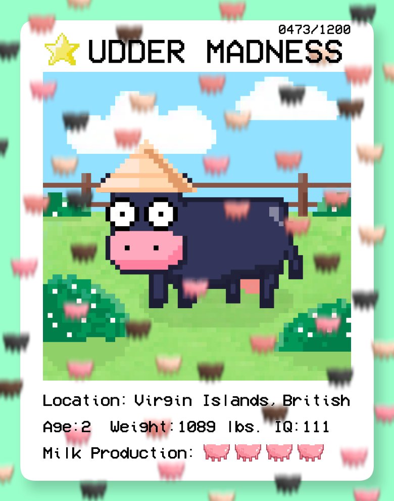 moocardsNFT's tweet photo. Countdown 5:
The final rare for tomorrow's drop. 🤣🤣🤣
Remember Oct 10th, 6pm EST
Join us in the discord for more details about copping rares.
#NFT #NFTdrops #opensea #moocardsnft #moocards https://t.co/3dKZIIIK8C