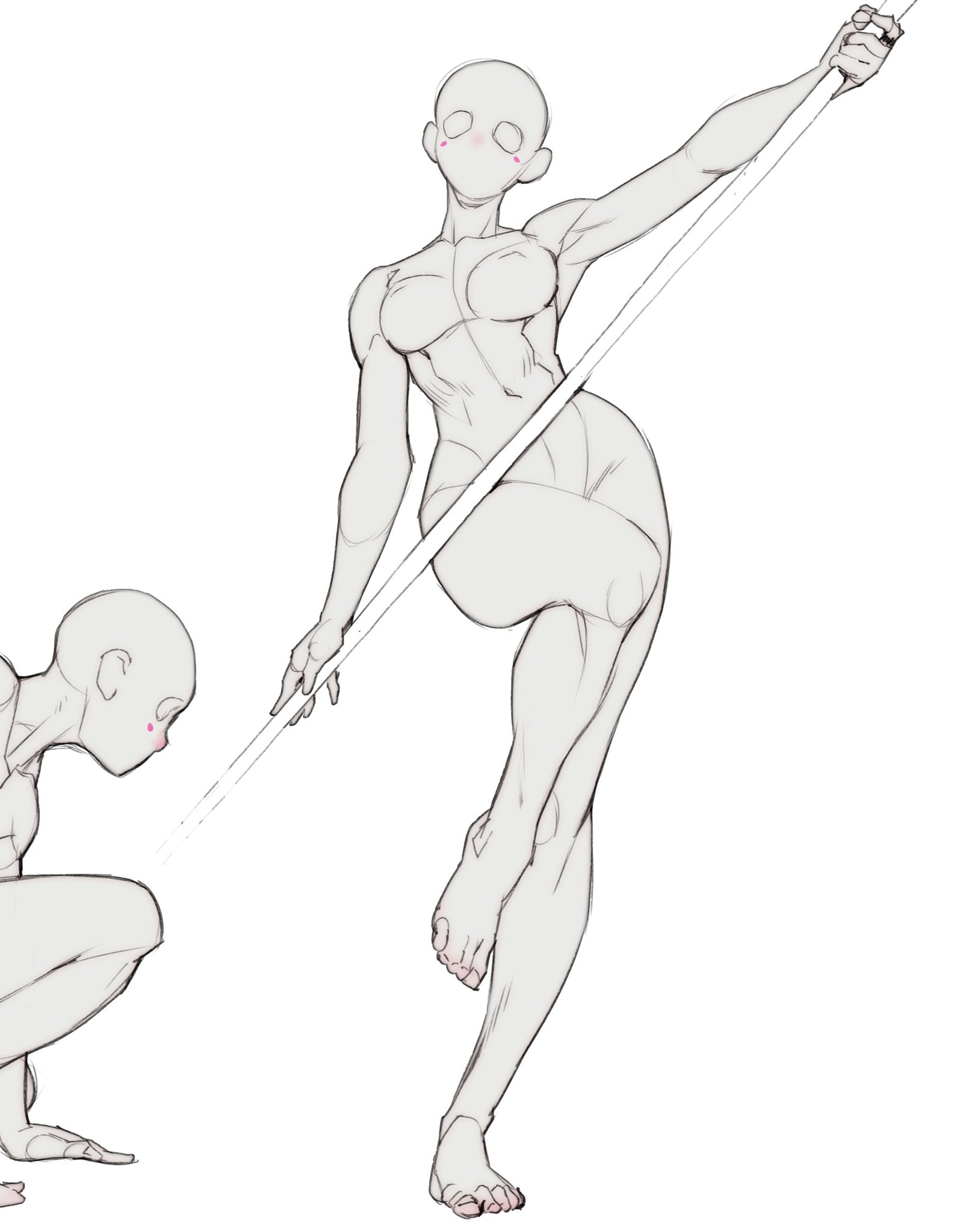 Anime Fighting Girl Base