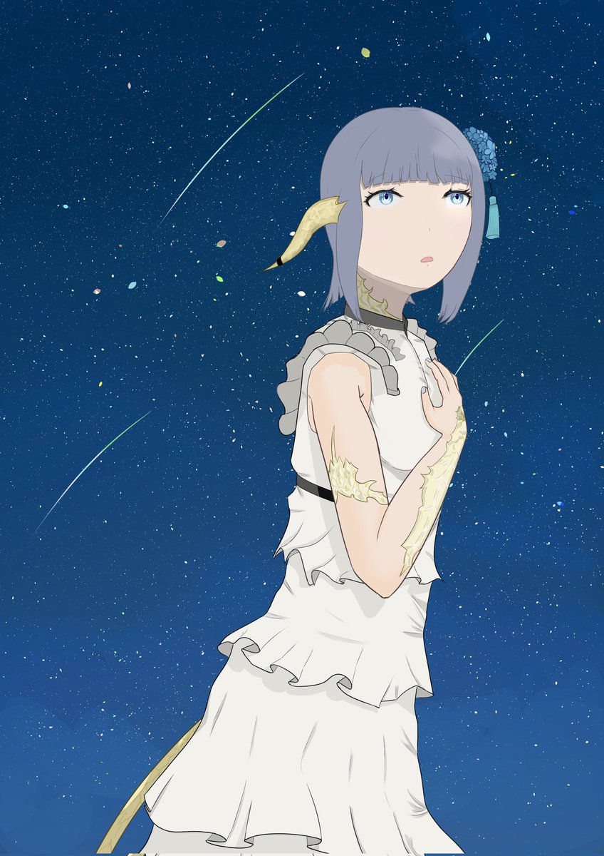 kirisame_sigure's tweet photo. #FF14イラスト 
自キャラあうらちゃん！ https://t.co/HjYEL7VDq0