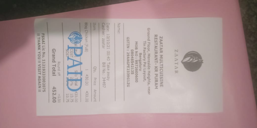 Syedfar98445320's tweet photo. To restaurant people to get the order delivered and then they said okay once it gets delivered. Please speak to customer service and get the amount refunded. I tried to reach out but couldn't get connected to any one . please find the attached documents to prove https://t.co/dWiLLcGxOs