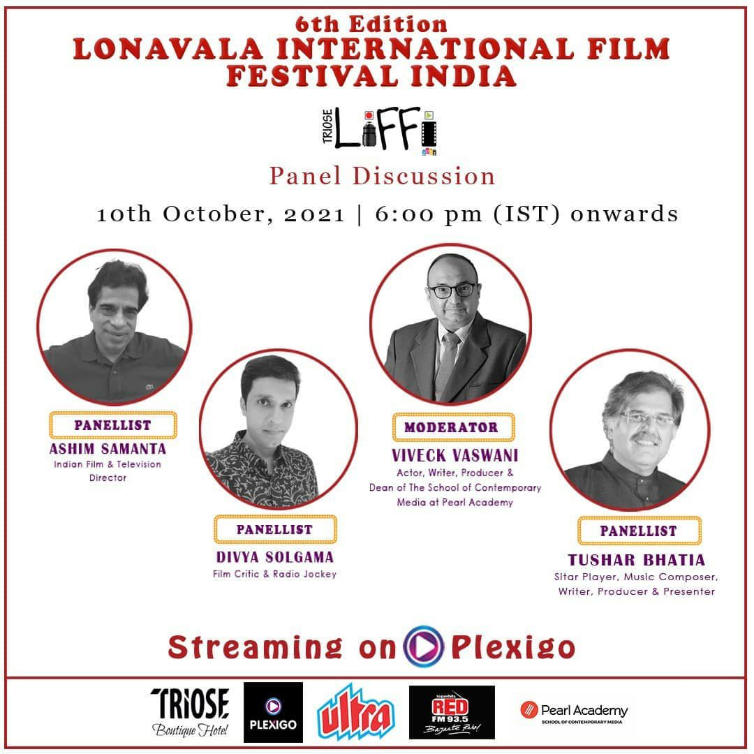 LIFFIIndia's tweet photo. As we call curtains on LIFFI 2021, we promise to sign off with amazing conversation and an iconic film!

Catch Viveck Vaswani in conversation with Ashim Samanta, Divya Solgama, ans Tushar Bhatia chatting up a storm about Bollywood, sharing some unknown insights and trivia! https://t.co/6fMrgzLsvK
