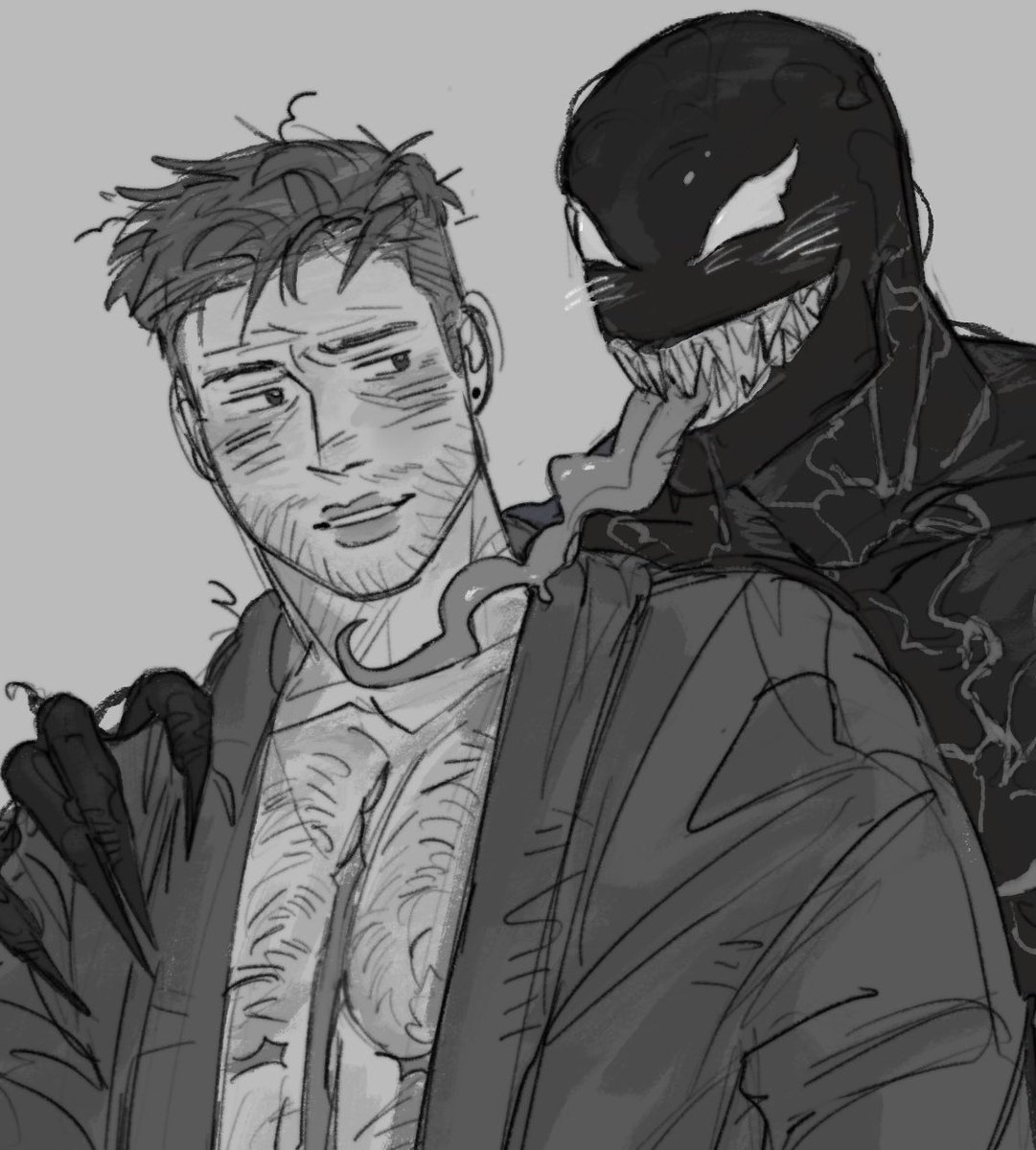 shigeoreum's tweet photo. another #venom doodle when will it end https://t.co/2OCnxJSazo