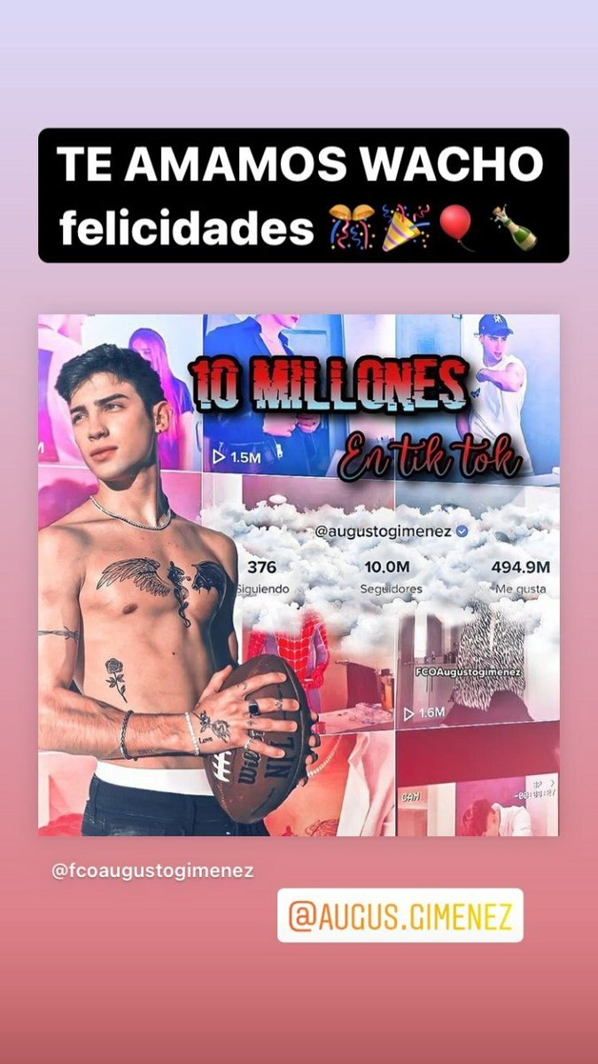 Augusto1Nicol's tweet photo. @AugusGimenez Llegamos mis wuachitos te mereces eso y mucho mas vamos por mas papi arriba argentina 🇦🇷✌🇦🇷 https://t.co/kxOHKeWeb0
