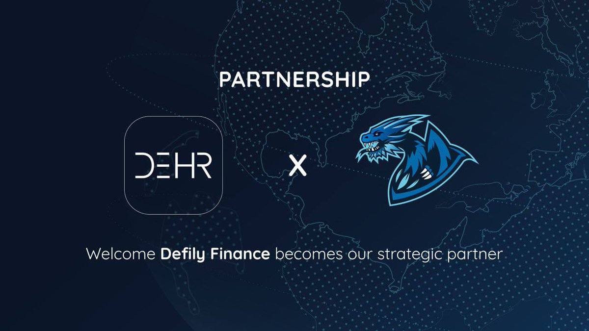 DehrOfficial's tweet photo. We are excited to announce our partnership with @DefilyFinance 

We plan to discuss our partnership with an AMA on the 12/10 7pm GMT+7 in https://t.co/sH01B9Ojpy

For more information on our partnership 👇
https://t.co/Aa4qch9bLd https://t.co/5eZGk4G2aO