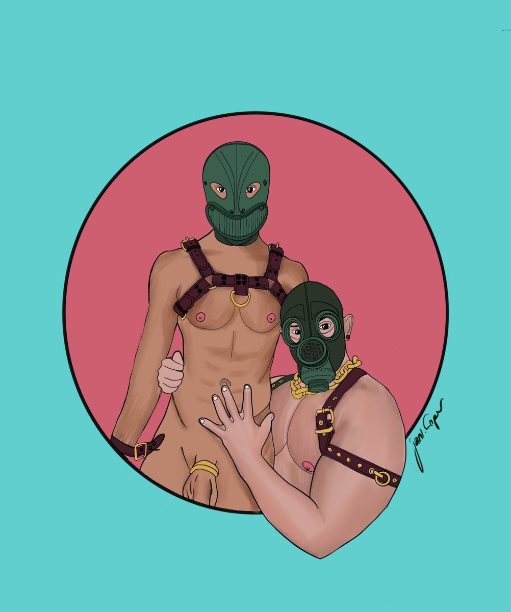JaniCoper's tweet photo. 24.09.21 - illustration for @KinkyAlexxx 

#janicoper #art #dasnude #illustration #muscle #draw #homoerotic  #kinky https://t.co/hMCPgA4xKZ