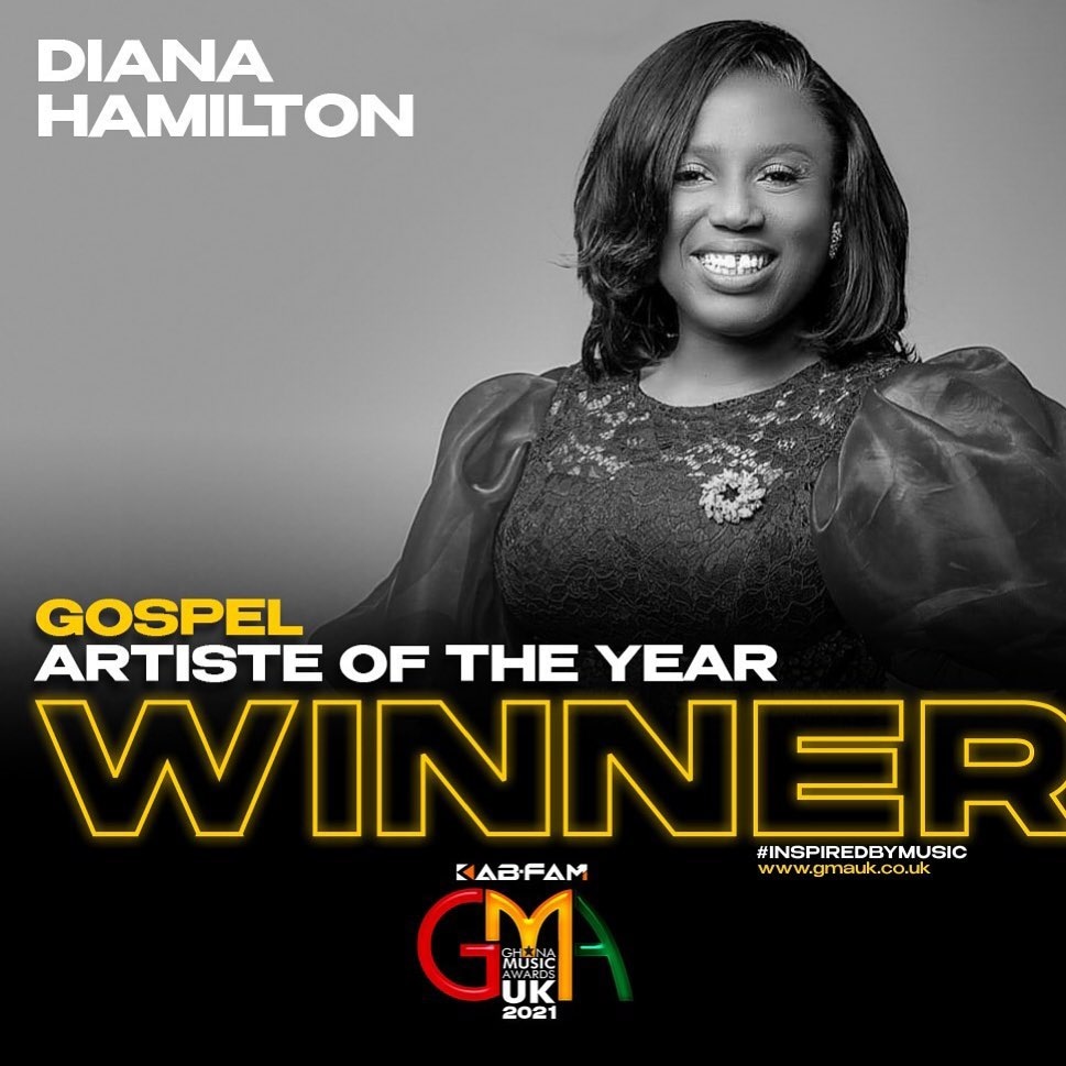 dianaahamilton's tweet photo. Family we just picked up another 2 . #GospelSongofTheYear and #gospelartisteoftheyear at the @ghanamusicawardsuk. Thank God, thank you and the organisers🙏🏾blessings to you for all your support! He's done it Again ooooo!
#AwuradeYe
#DoItLord https://t.co/r6rC5xInE7
