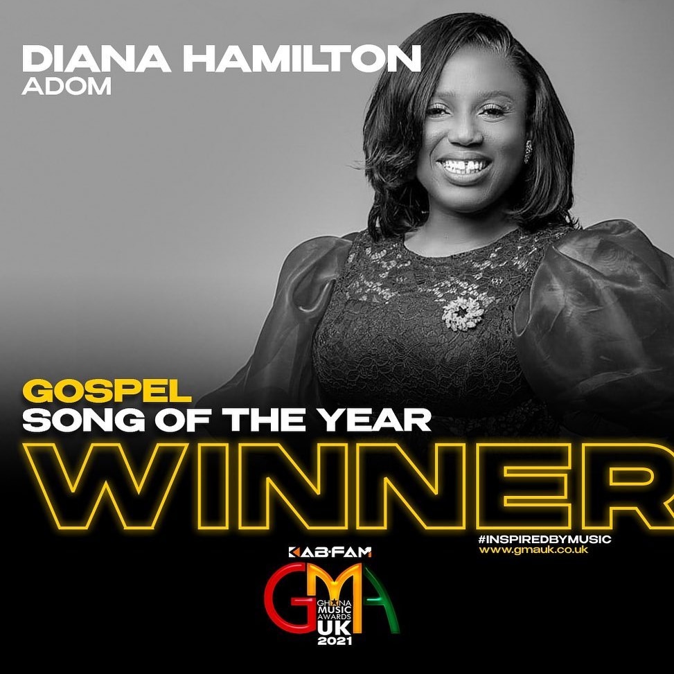 dianaahamilton's tweet photo. Family we just picked up another 2 . #GospelSongofTheYear and #gospelartisteoftheyear at the @ghanamusicawardsuk. Thank God, thank you and the organisers🙏🏾blessings to you for all your support! He's done it Again ooooo!
#AwuradeYe
#DoItLord https://t.co/r6rC5xInE7