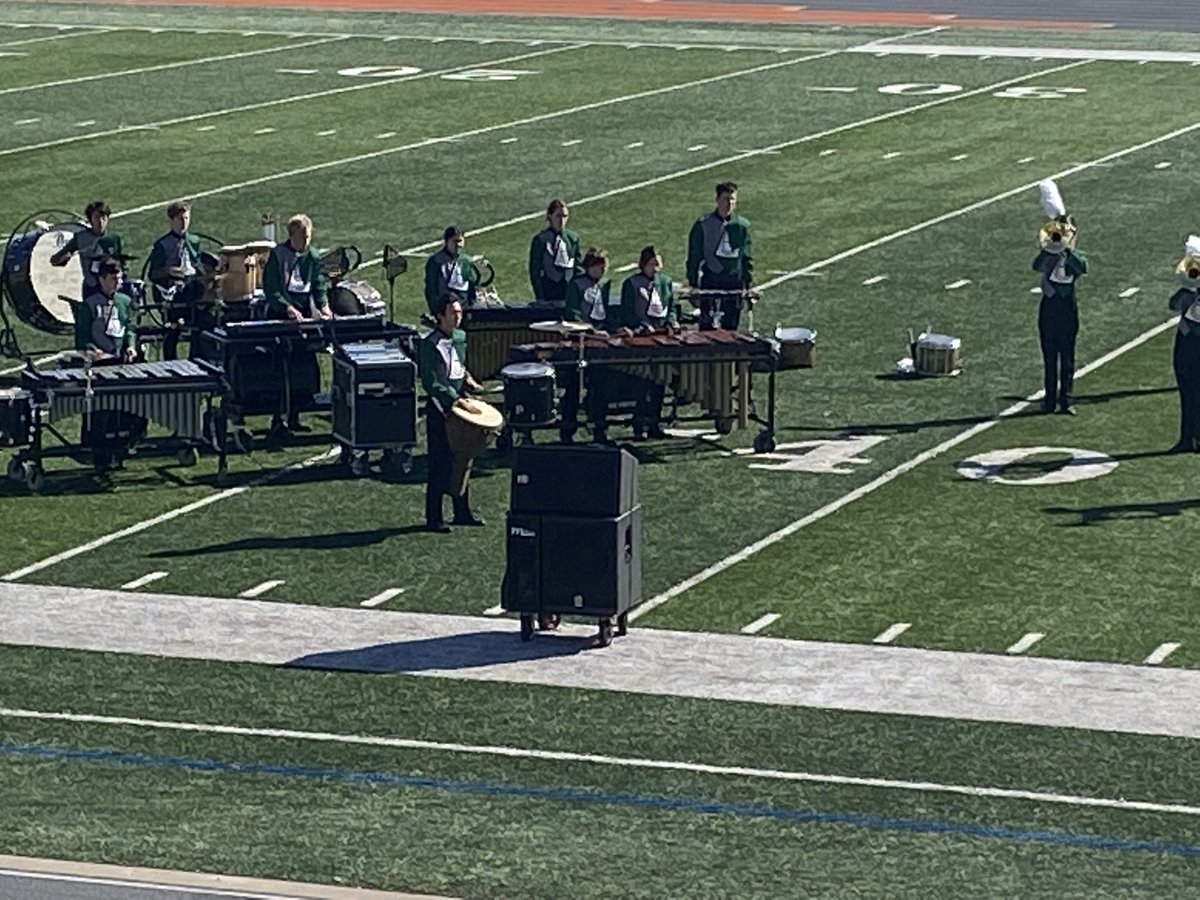LegacyMosley's tweet image. Screaming Eagle Band finishes 10th in prelims and qualified for finals tonight! Only private school in competition.  Good luck Legacy!!
