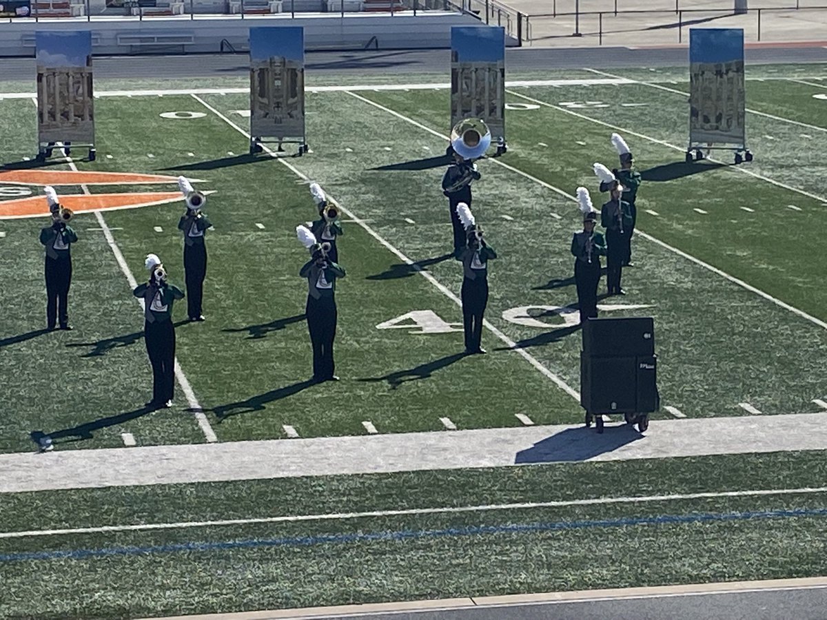 LegacyMosley's tweet image. Screaming Eagle Band finishes 10th in prelims and qualified for finals tonight! Only private school in competition.  Good luck Legacy!!