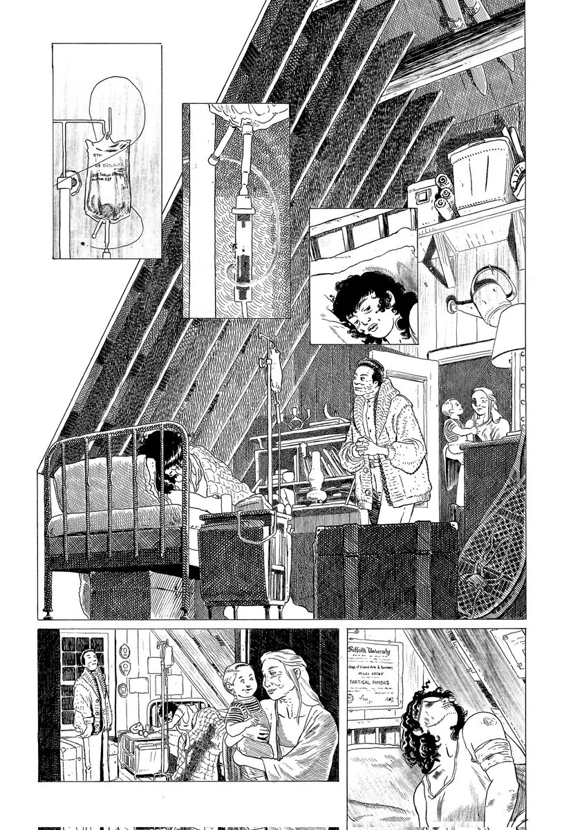 ianmacewan's tweet image. ROOFSTOMPERS page 4, start to finish (lettering by the excellent @HassanOE) #sequentialsaturday