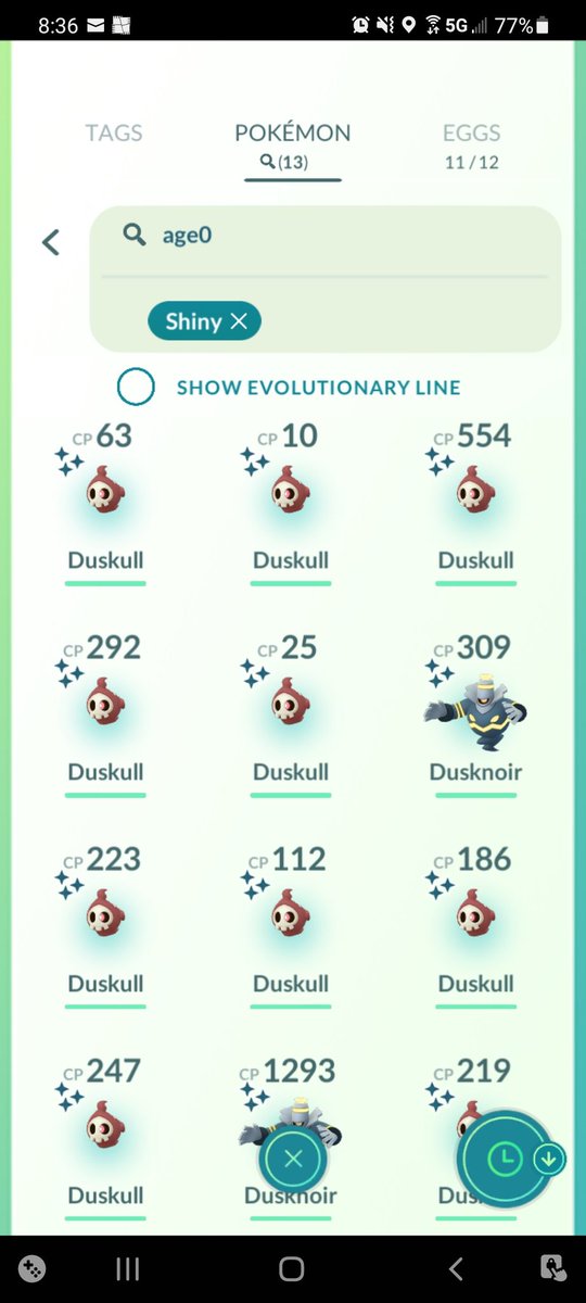 Kev_lean's tweet photo. Only did 2 hours of community day but I still got a little pop! https://t.co/XTwQrQcT1V
