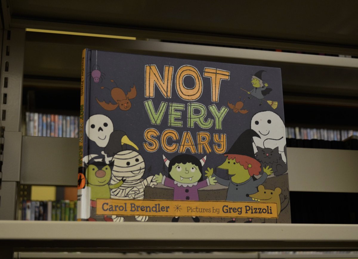 PalosHtsLibrary's tweet photo. Happy Spooky Saturday!  Come in and check out “Not Very Scary” by Carol Brendler! 

#library #books #palosheights #PH #palosheightslibrary #read #palosheights #PH #create #program #join #readbooks #illinois #reading #chicagoland #halloween https://t.co/haCSWiB3tN