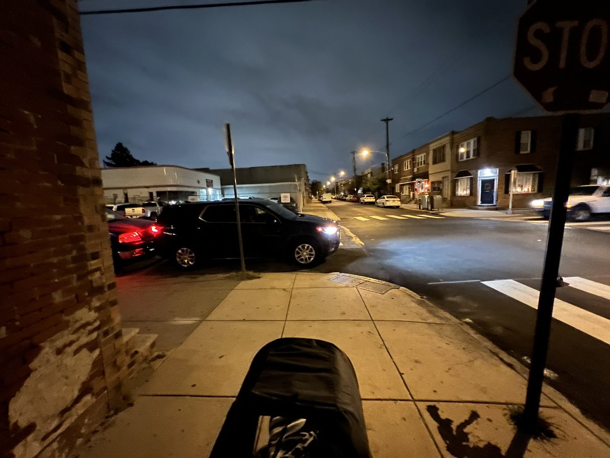 Trying to walk about a mile through Port Richmond with a stroller, and these were a few of the obstructions we came across. (cc:<a href="/NotASpotPhila/">Not A Parking Spot</a>)

Had to pee really bad the entire 20ish min walk. Came across a public restroom at a park, but of course, it was closed <a href="/PhilaParkandRec/">Philadelphia Parks & Recreation</a>