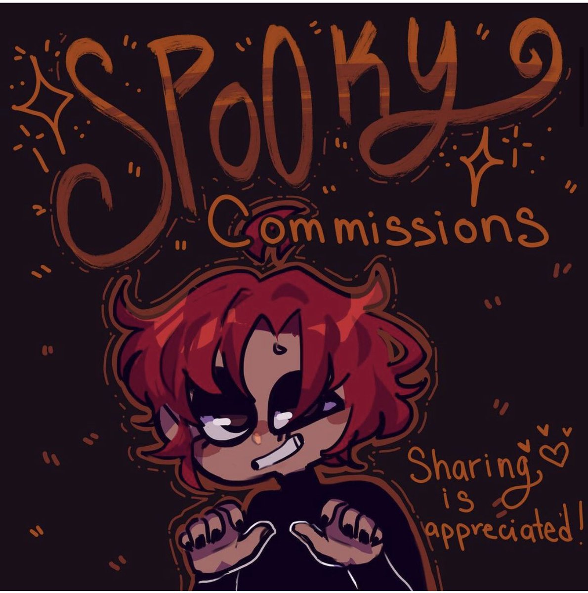 I_m__Ann's tweet photo. OH cierto gente e abierto comisiones con un par de descuentos por el spooky month; en caso de estar interesado manden md, los rt son muy apreciados qwq💕💘 https://t.co/lINtMTZrlx