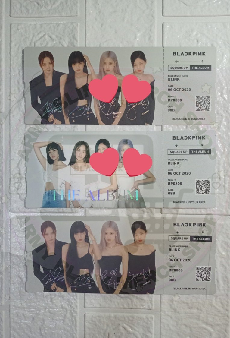 ShopArmyblink's tweet photo. ✨HAPPY 10.10 SALE✨
#ArmyBlink_Sale

💜BLACKPINK THE ALBUM TICKET POB
🖤P40.00 (Full COD)

✔️OFFICIAL, ONHAND AND READY TO SHIP

COMMENT MINE or checkout directly using the link below https://t.co/vcu6UT8CGd